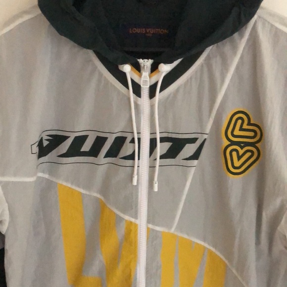 Louis Vuitton Logo Nylon Track Jacket - Picture 3 of 13